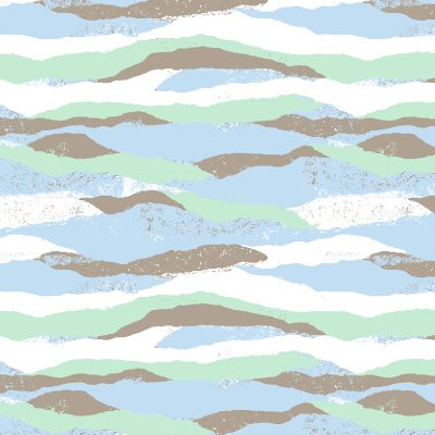 Blue abstract scenery surface art by susanna nousiainen