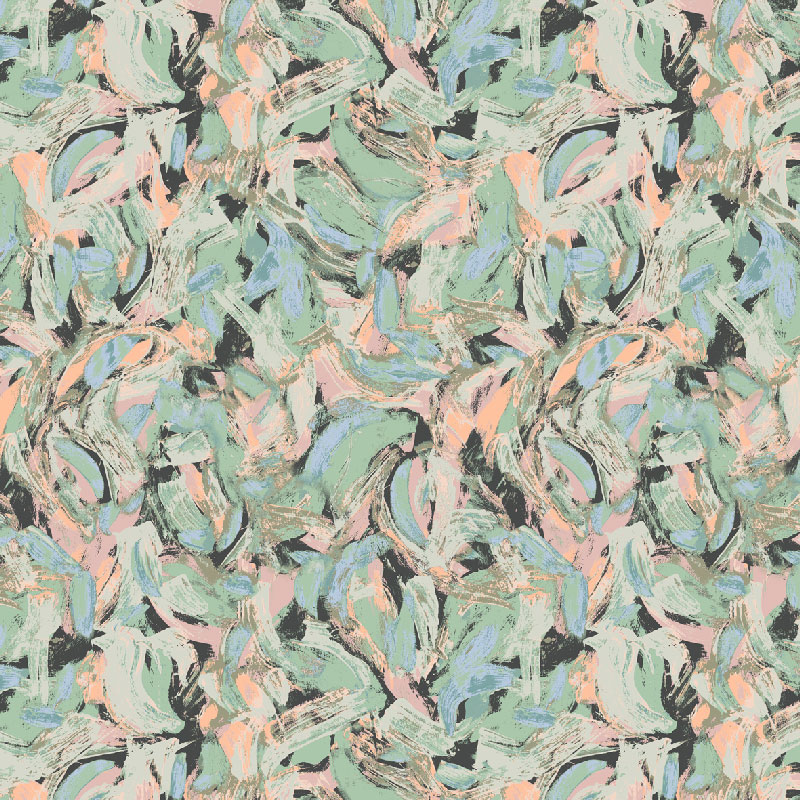 Bright pastel brush strokes surface