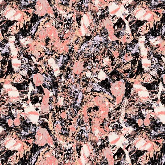 Messy fun abstract surface art full repeat by Susanna Nousiainen