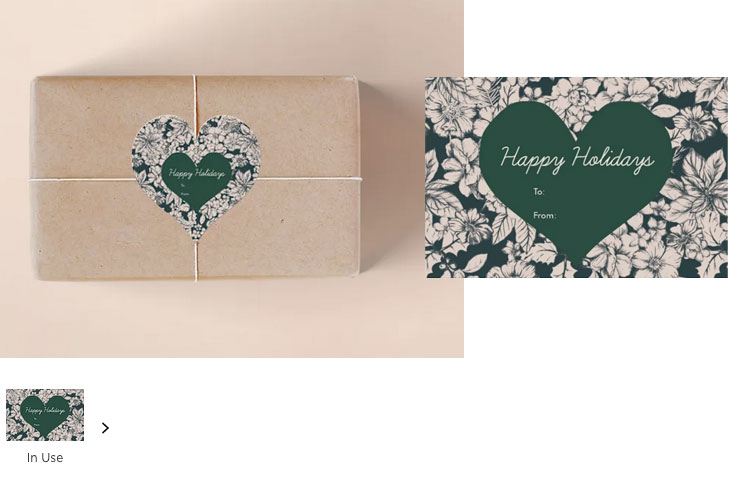 Minted Christmas stickers by Susanna Nousiainen