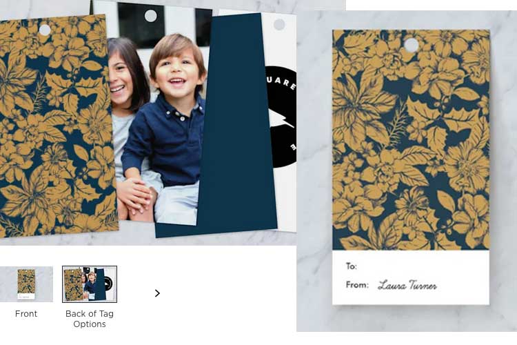 Holiday celebration tags Susanna Nousiainen on minted