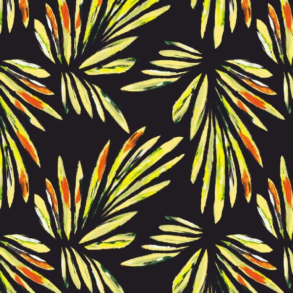 Tropical leaves surface pattern design by Susanna Nousiainen